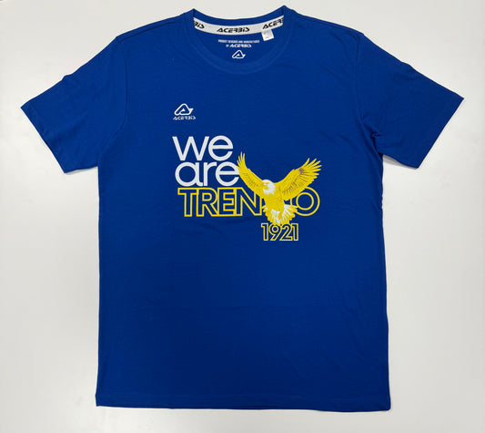 T-Shirt Blu WE ARE TRENTO
