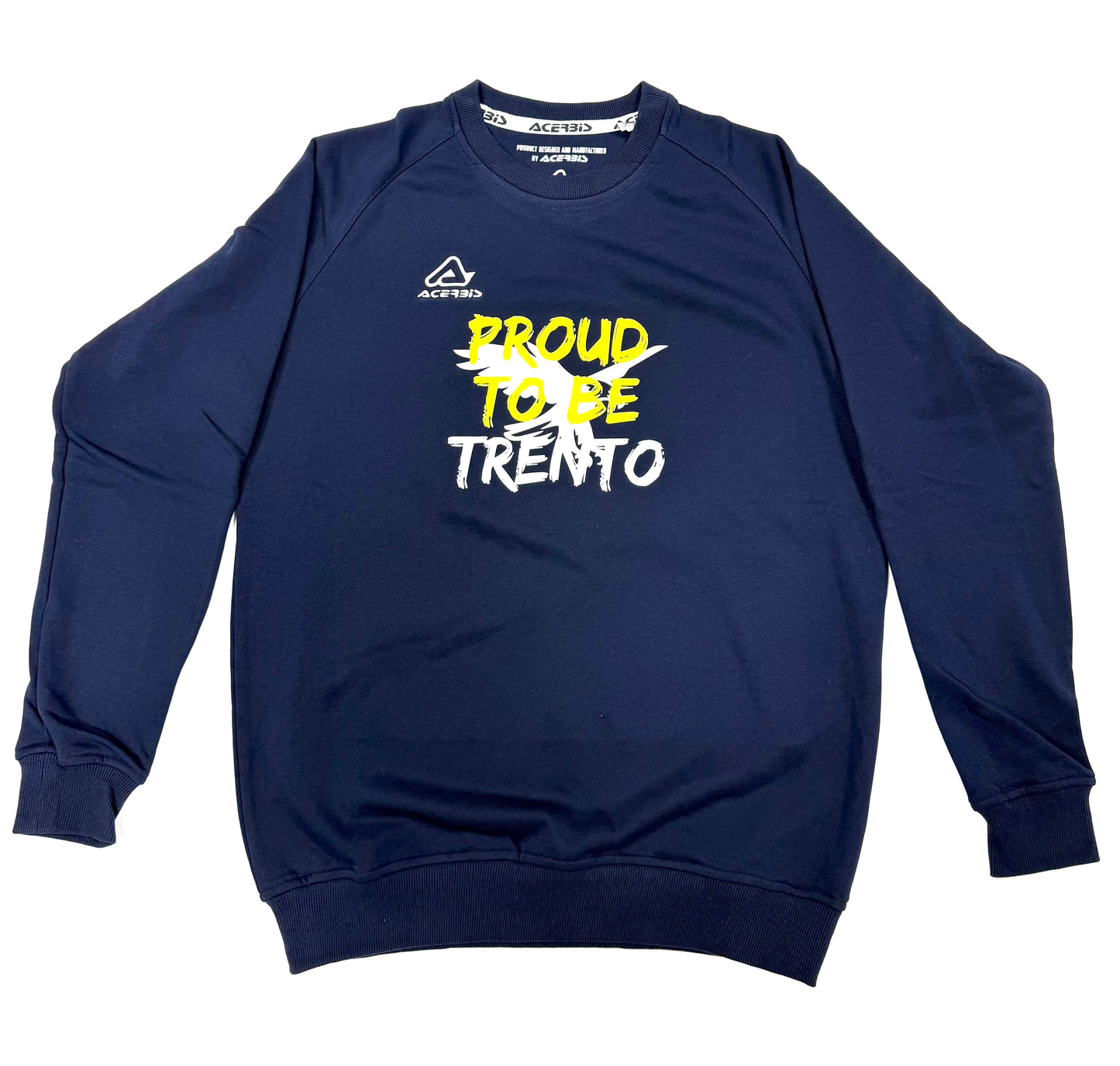 Felpa Blu PROUD TO BE TRENTO