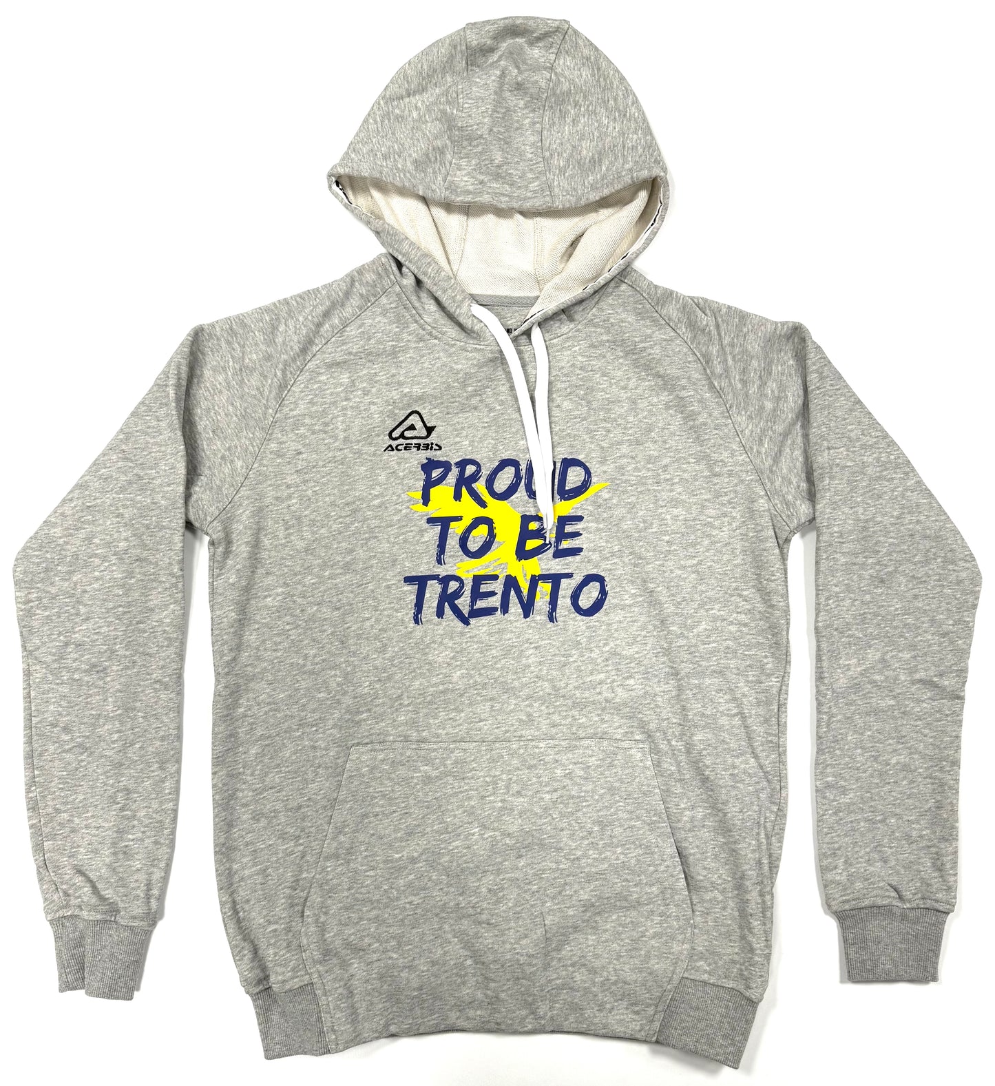 Felpa Grigia PROUD TO BE TRENTO