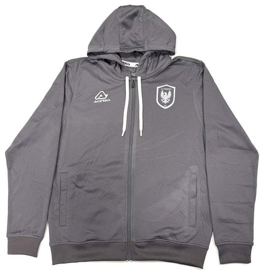 Felpa con Cappuccio e Zip